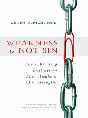cover image of Weakness Is Not Sin